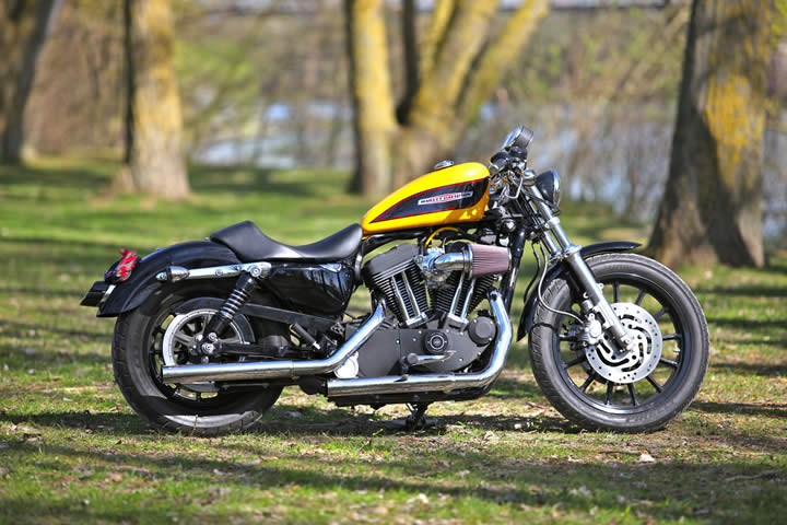 Harley-Davidson-Sportster-Parking